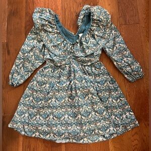 Tuckernuck HYACINTH HOUSE Ruffle Collar Birdsong Mini Dress